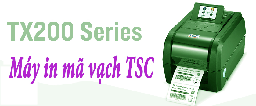 Máy in mã vạch TSC TX200