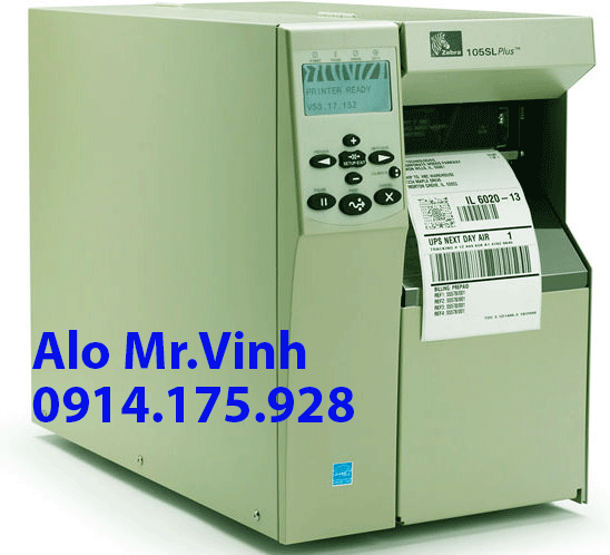 Máy in mã vạch Zebra 105SL Plus