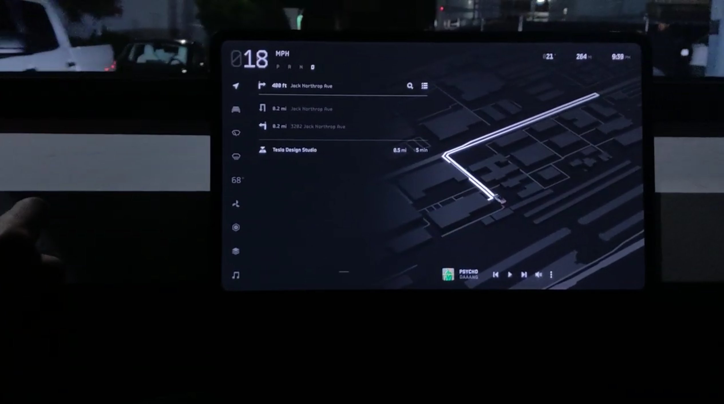 Cybertruck UI