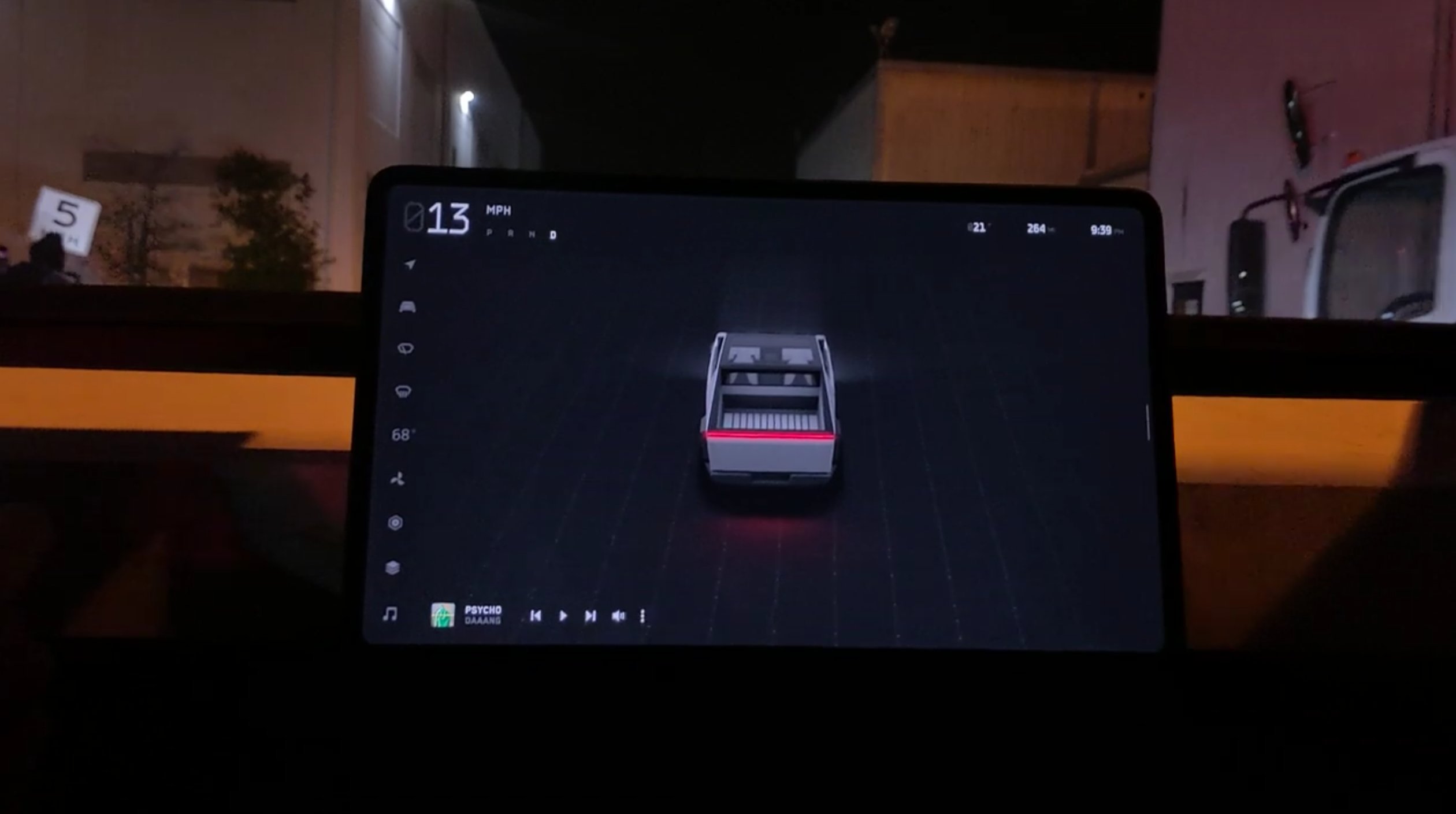 Cybertruck UI