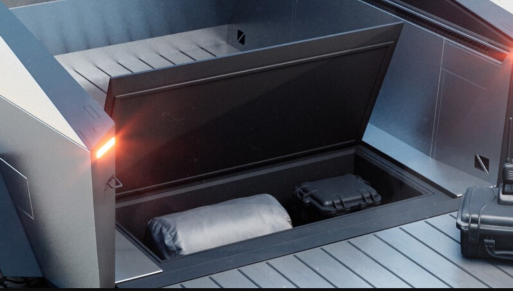 Cybertruck storage