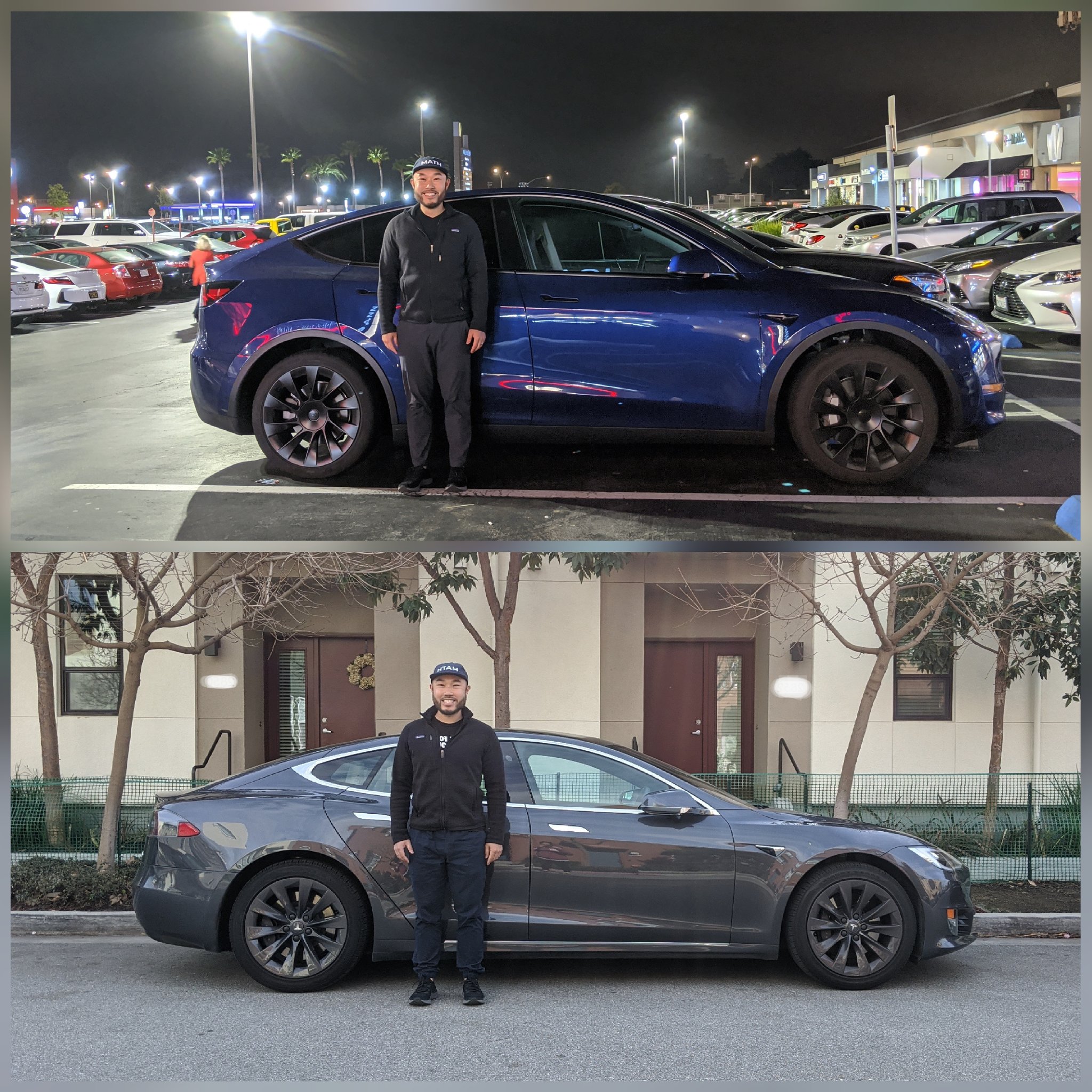 Tesla Model Y Model S size comparison