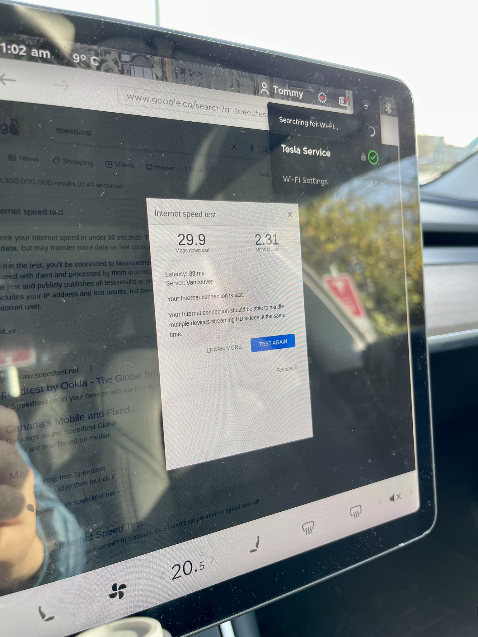 starlink speed test