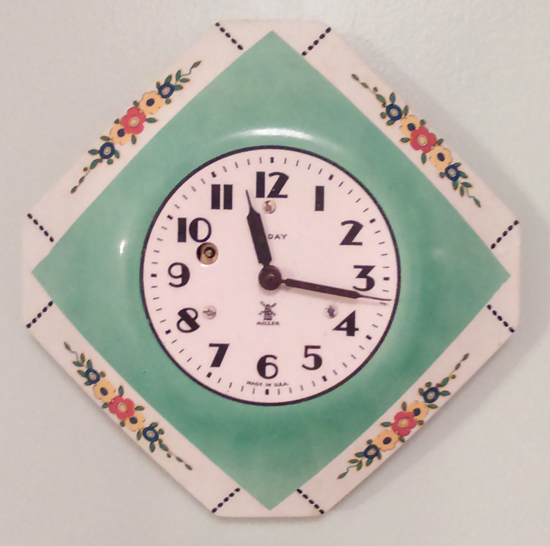 コレクション 20s 30s vintage art deco table clock Vintage 1930's Art Deco Waltham 8 Day Brass Partners Desk