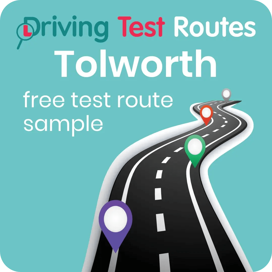 Tolworth Driving Test Routes - Free Sample Routes