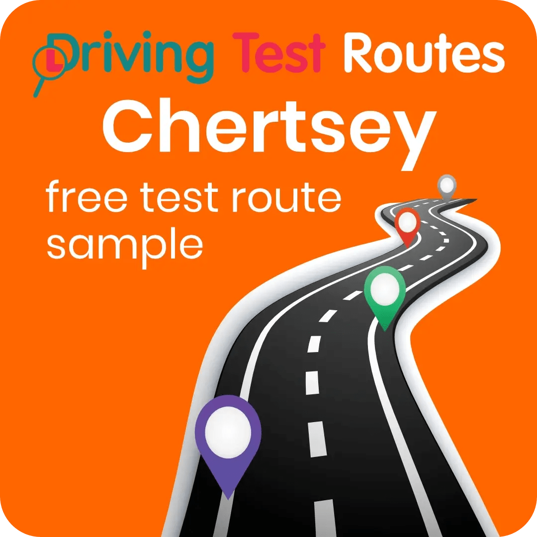 Chertsey Driving Test Routes - Free Sample Routes