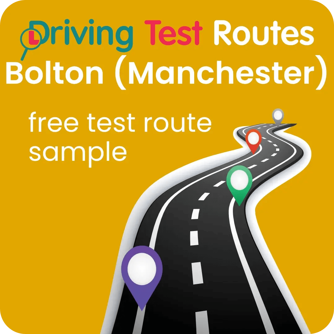 Bolton (Manchester) Driving Test Routes - Free Sample Routes