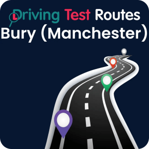 Bury (Manchester) Driving Test Routes - Latest Routes