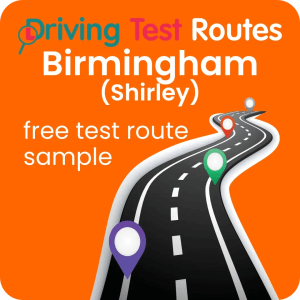 Birmingham (Shirley) Driving Test Routes - Free Sample Routes