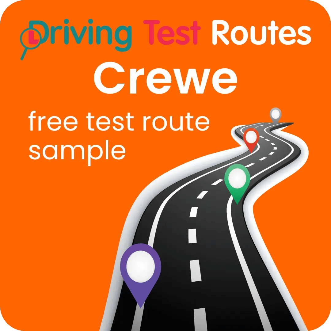 Crewe Driving Test Routes - Free Sample Routes
