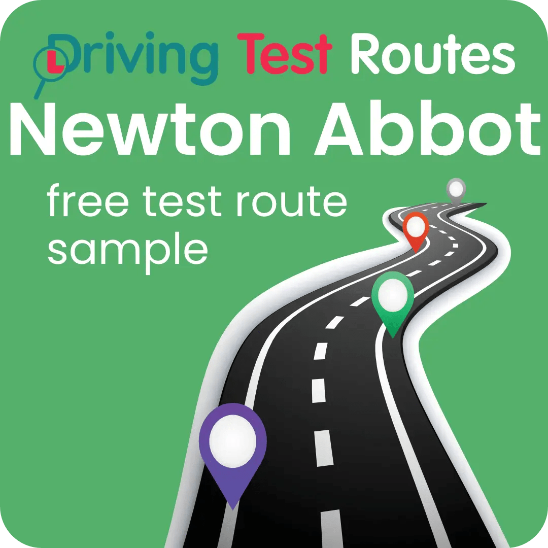 Newton Abbot Driving Test Routes - Free Sample Routes