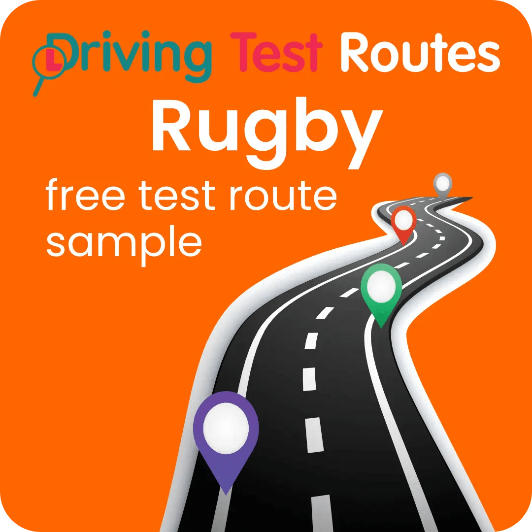 Rugby Driving Test Routes - Free Sample Routes