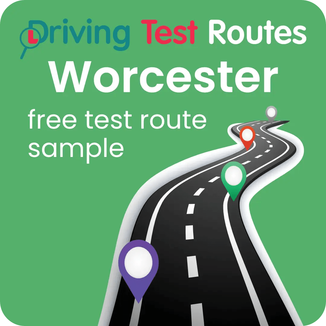 Worcester Driving Test Routes - Free Sample Routes