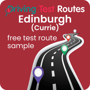 Edinburgh (Currie) Driving Test Routes - Free Sample Routes