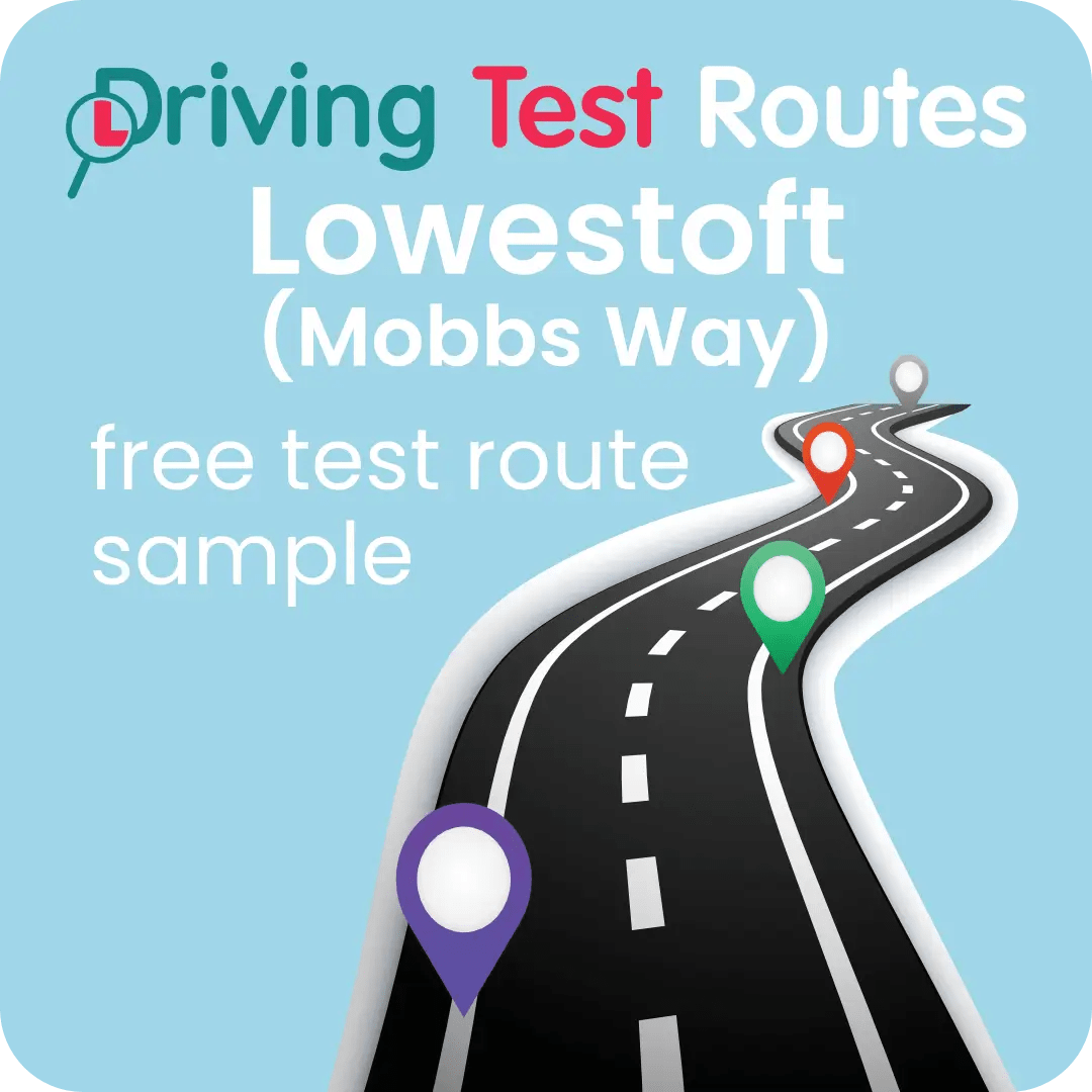 Lowestoft (Mobbs Way) Driving Test Routes - Free Sample Routes