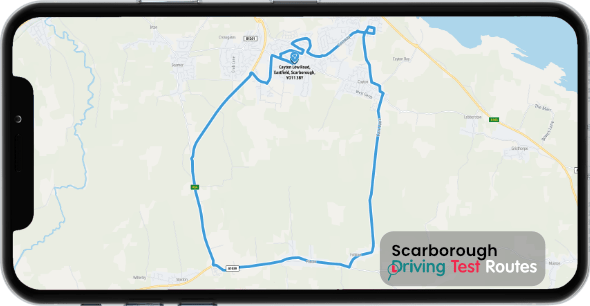 Scarborough Driving Test Route Map