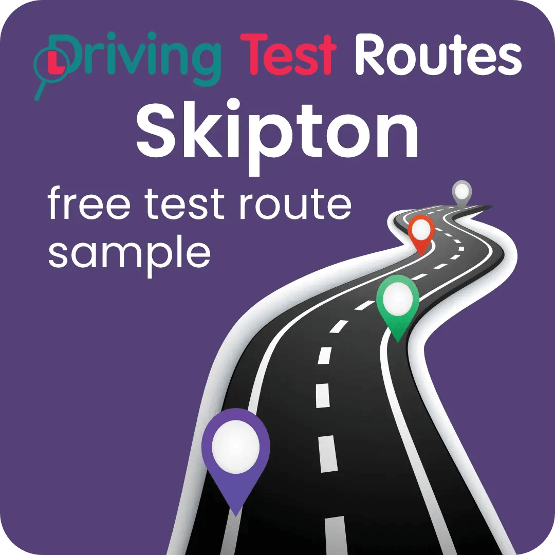 Skipton Driving Test Routes - Free Sample Routes