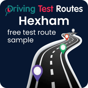 Hexham Driving Test Routes - Free Sample Routes