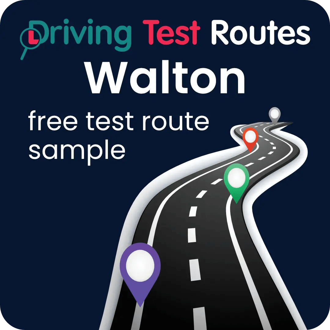 Walton Driving Test Routes - Free Sample Routes