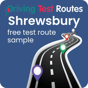 Shrewsbury Driving Test Routes - Free Sample Routes