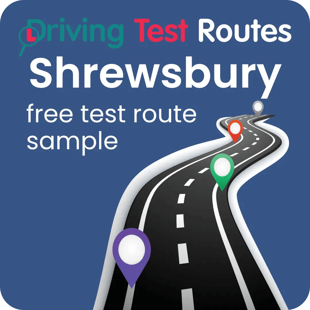 Shrewsbury Driving Test Routes - Free Sample Routes
