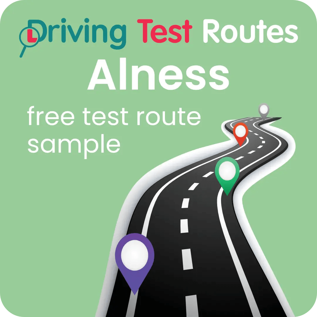 Alness Driving Test Routes - Free Sample Routes