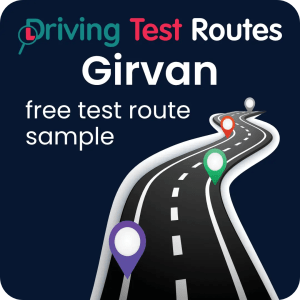 Girvan Driving Test Routes - Free Sample Routes