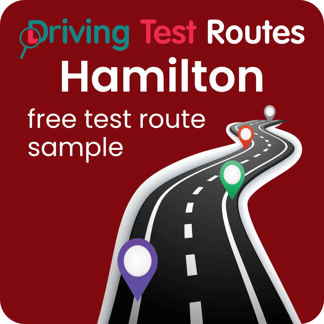Hamilton Driving Test Routes - Free Sample Routes