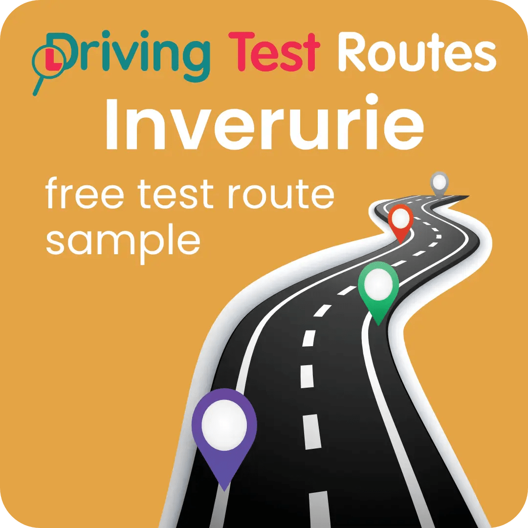 Inverurie Driving Test Routes - Free Sample Routes