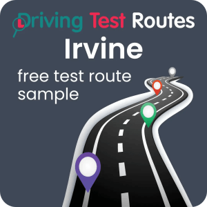 Irvine Driving Test Routes - Free Sample Routes