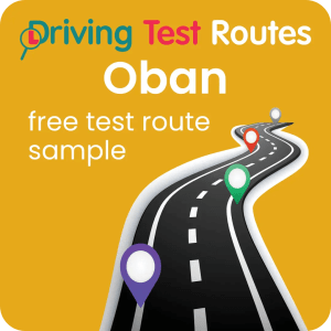 Oban Driving Test Routes - Free Sample Routes