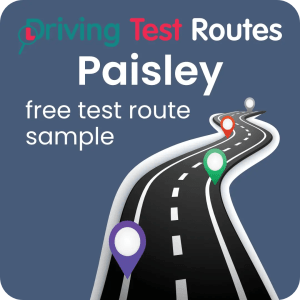 Paisley Driving Test Routes - Free Sample Routes