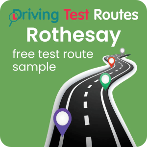 Rothesay Driving Test Routes - Free Sample Routes