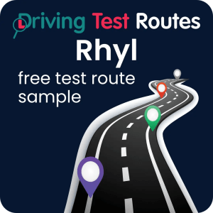 Rhyl Driving Test Routes - Free Sample Routes