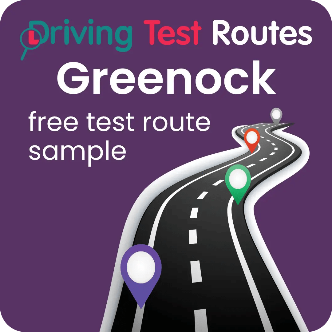 Greenock Driving Test Routes - Free Sample Routes