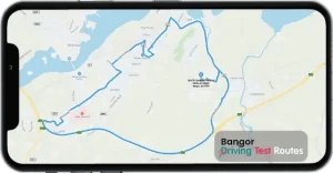 Bangor Driving Test Routes Free Sample Route 2026 Map.