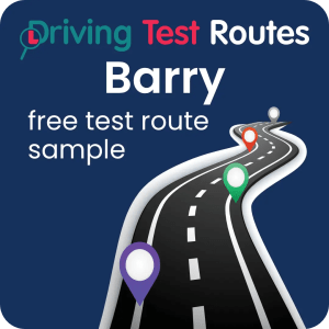 Barry Driving Test Routes - Free Sample Routes