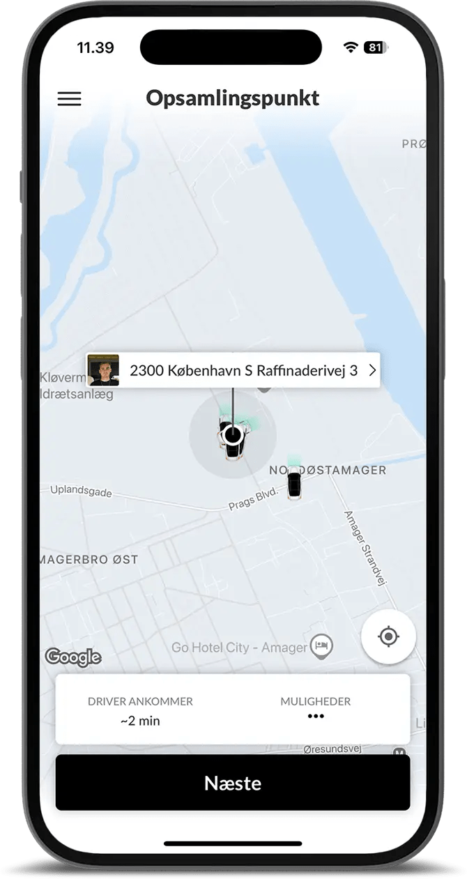 DRIVR taxi app