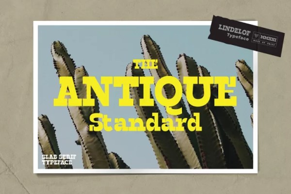 Lindelof – Slab Serif Typeface Font