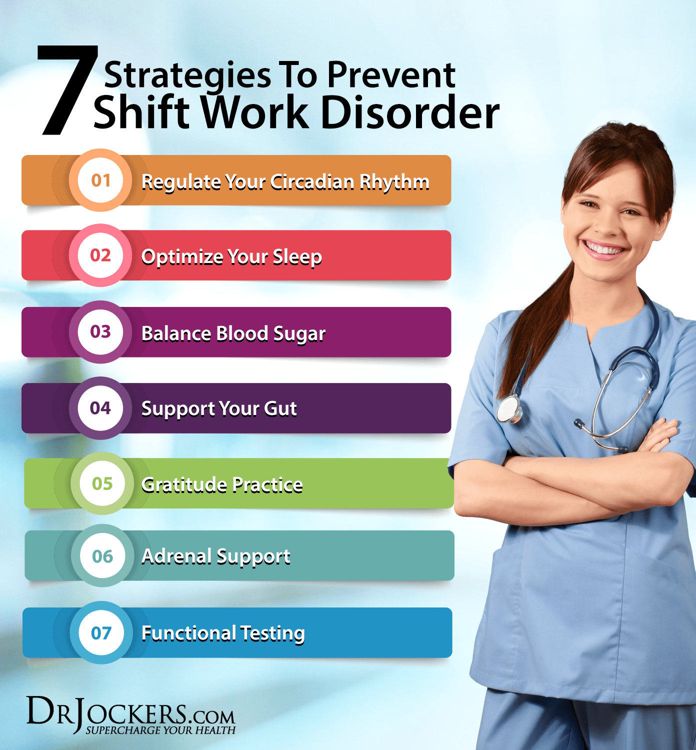 7 ways to prevent shift work disorder