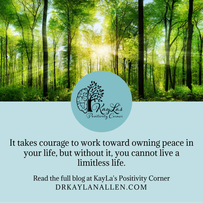 Peace You Can Keep_A Blog via KayLa's Positivity Corner by Dr. KayLa N. Allen
