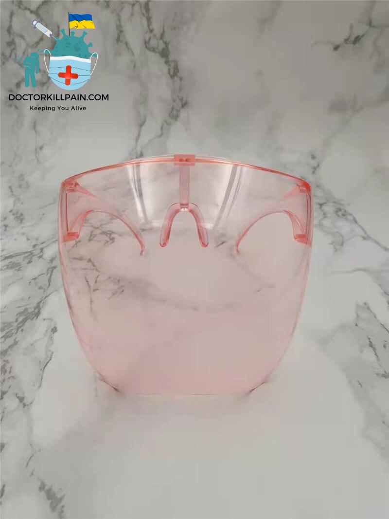 Face Shield Glasses For Kids color: Gradient blue|Gradient gray|Gradient green|Gradient orange|Gradient pink|Gradient purple|Gradient tea|Light blue|Light brown|Light pink|Light purple|transparent  New Arrivals Protection Against COVID-19 Face Masks & Face Shields Face Shields Face Shields For Kids Best Sellers