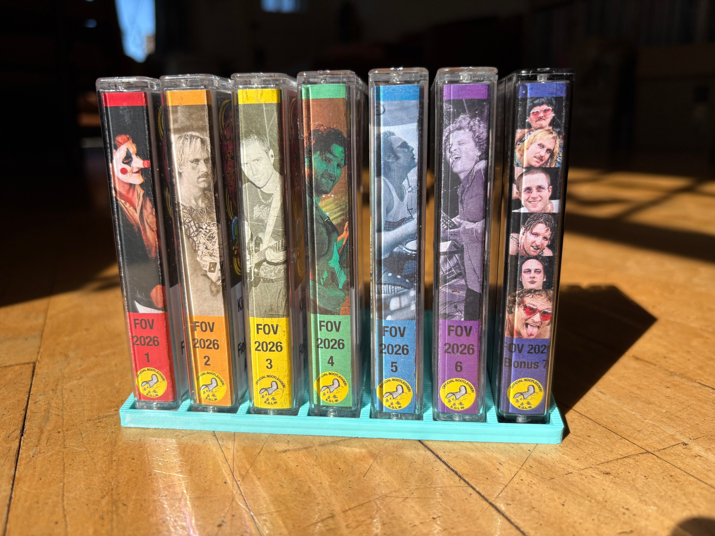 Field of Vision II 2026 Bootleg Cassette Tape Box Set