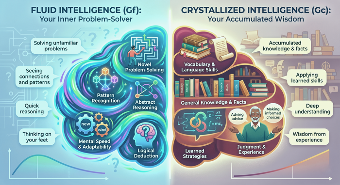 Boost Your Learning: Fluid and Crystallized Intelligence Explained
