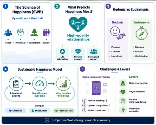 The Science of Happiness: Key Insights for a Fulfilling Life