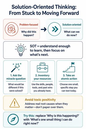 How to Shift from Problems to Solutions