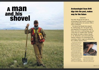 A man and his shovel