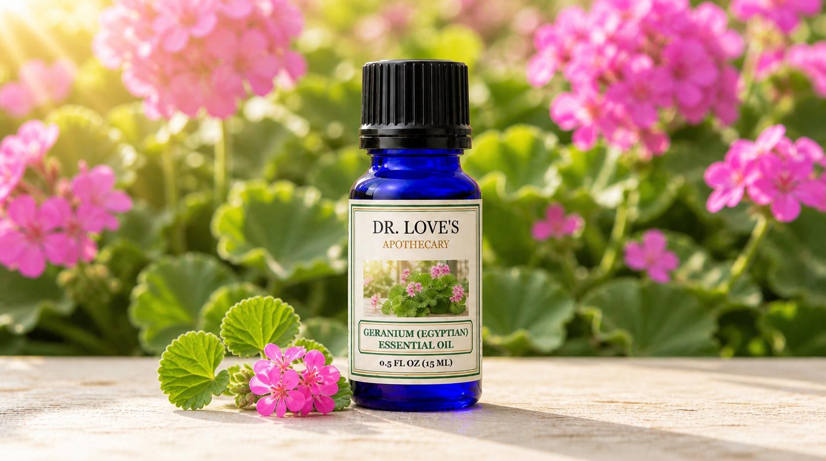 Geranium (Egyptian) Essential Oil (15ml)