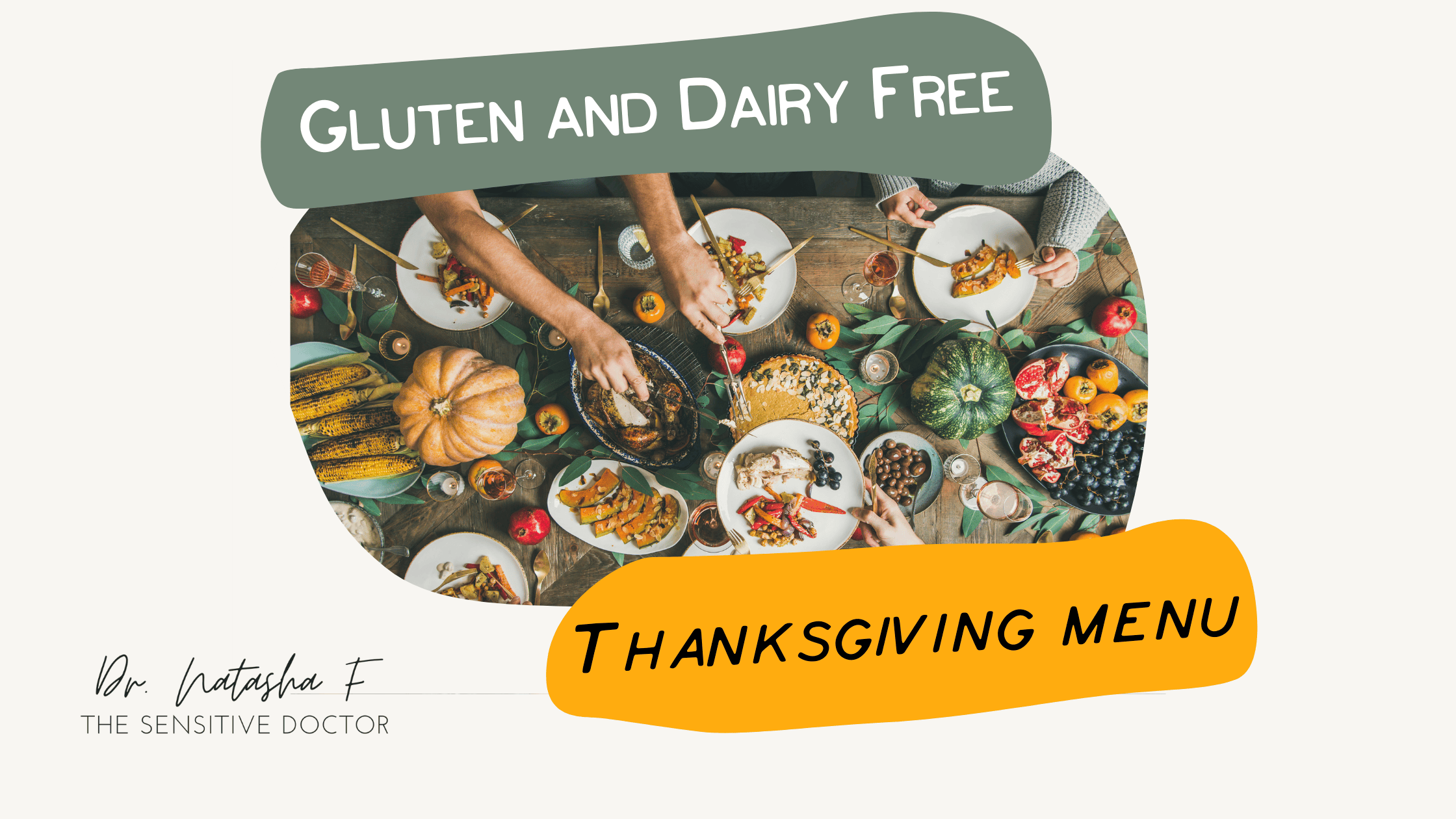 Your Gluten and Dairy Free Thanksgiving Menu