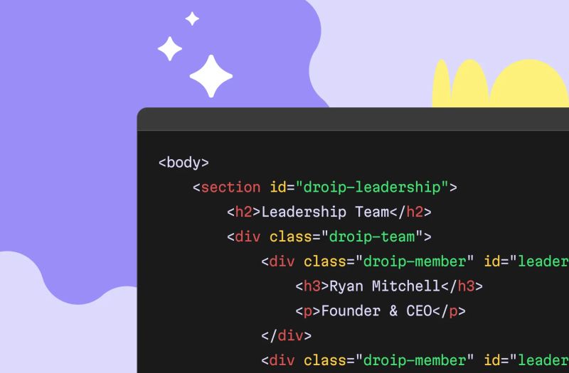 Rich Text Droip Documentation - Gorgeous Dark Pattern - Full HD